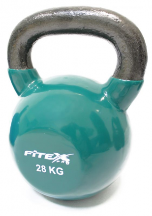 Гиря в виниловой оболочке 28 кг FITEX PRO