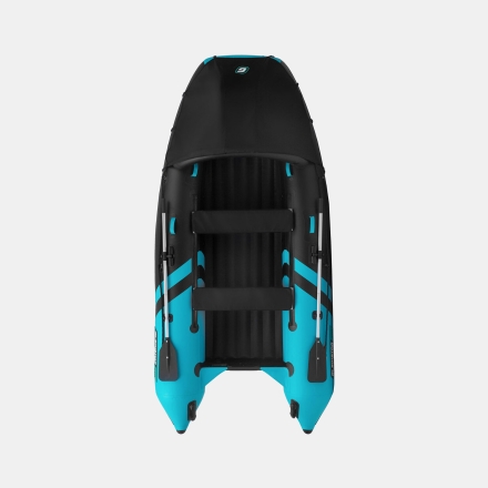 GLADIATOR E 350 PRO AIR Черно-бирюзовый моторная лодка ПВХ