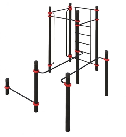 Спортивный комплекс PARASTECTER LITE, опорный столб 76х3 мм