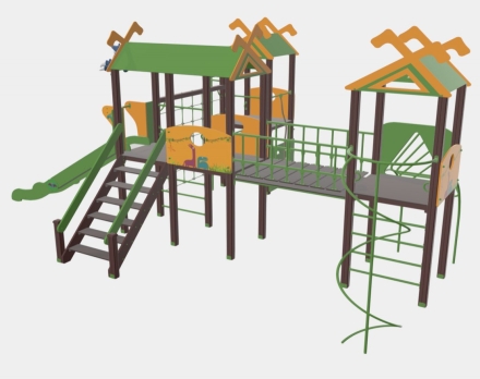 Детский игровой комплекс TORUDA Дино Долина 3D 06060