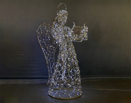 Световая фигура Ангел №2 a001