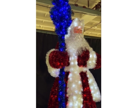 Световая фигура Дед Мороз со Снегурочкой