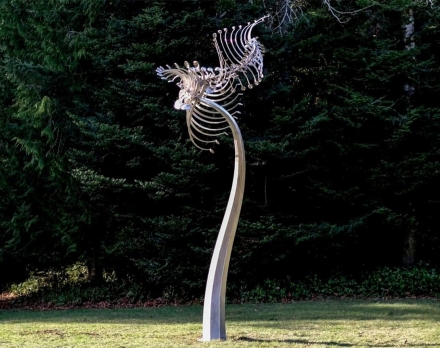 Скульптура из нержавеющей стали Мираж