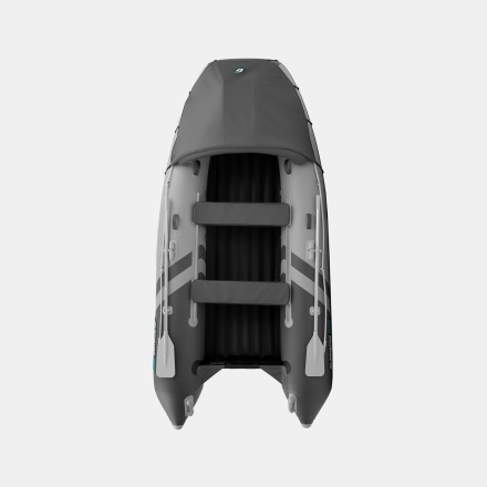 GLADIATOR E 350 PRO AIR Светло-темносерый моторная лодка ПВХ