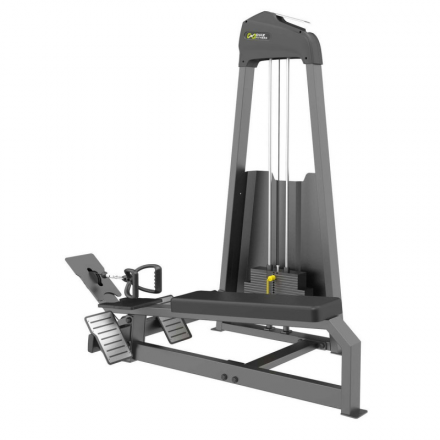 E-3033 Гребная тяга. Горизонтальный блок (Long Pull). Стек 109 кг.