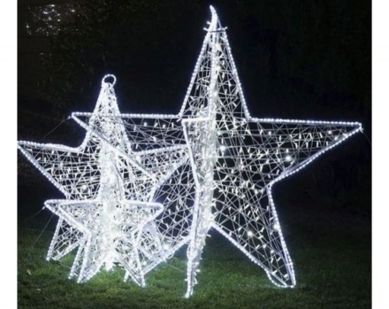 Световая фигура Светящаяся звезда 50 см