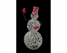 Световая фигура Снеговик (высота 1,3 м)