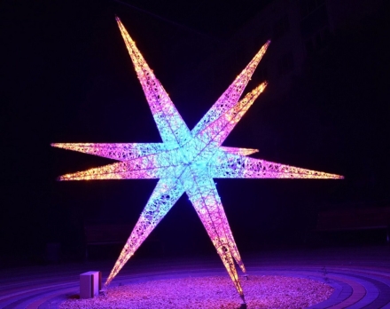 Световая фигура Звезда 2