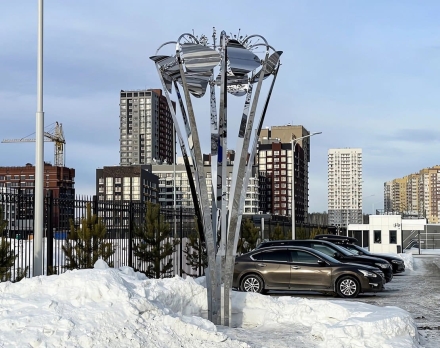 Скульптура из нержавеющей стали Ниагара