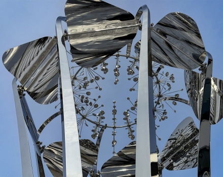 Скульптура из нержавеющей стали Ниагара