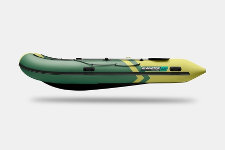 GLADIATOR B 420 LIGHT B Зелено-оливковый моторная лодка ПВХ Фанерный пайол