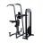 Блочный тренажер турник-брусья-отжимания с противовесом Body-Solid FCD-STK с весовым стеком 95 кг