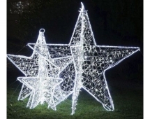 Световая фигура Светящаяся звезда 90 см