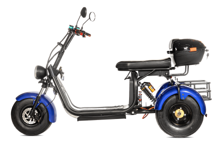Трехколесный электроскутер CityCoCo X7 Trike 2024