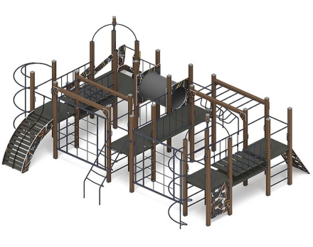 Детская игровая площадка Спорт Н 1200 ДИК 2.06.01-02