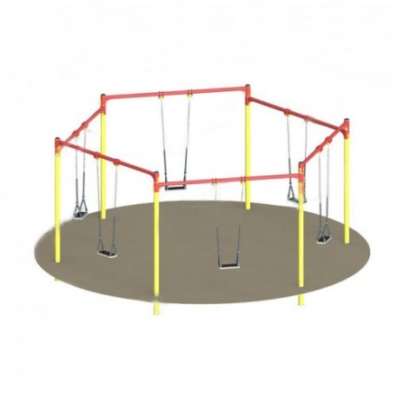 Качели 6-ти местные Геркулес