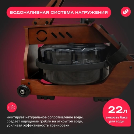 Гребной тренажер домашний SVENSSON BODY LABS WAVERUN