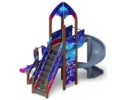 Детская игровая площадка Космопорт Космос ДИК 2.14.04-12 H=750 H=2000