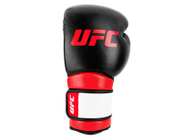 (UFC Перчатки MMA для работы на снарядах чёрные - 18 Oz)