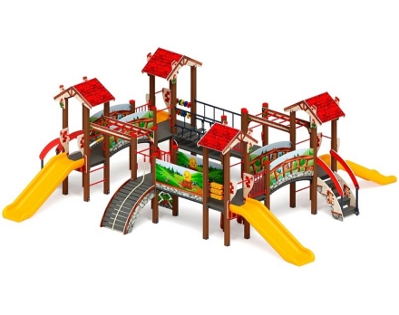 Детская игровая площадка Н 900 ДИК 1.05.01-28