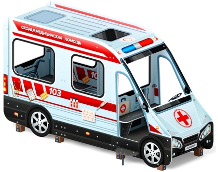 Беседка Автобус (Скорая помощь) МФ 10.03.13-04
