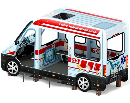 Беседка Автобус (Скорая помощь) МФ 10.03.13-04