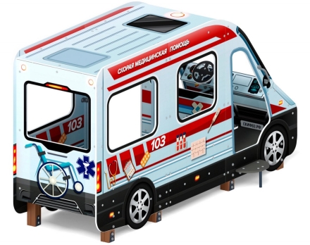 Беседка Автобус (Скорая помощь) МФ 10.03.13-04