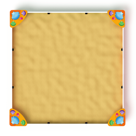 Песочница большая (Ракушки) - ИО 5.01.03-01