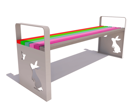 Скамейка уличная Детская 77014 для парков 250см