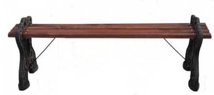 Банкетка чугунная Ливено 1.8 м