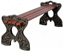 Банкетка чугунная Ливено 1.8 м