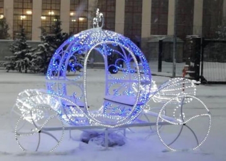 Световая фигура Карета для Золушки 02/038