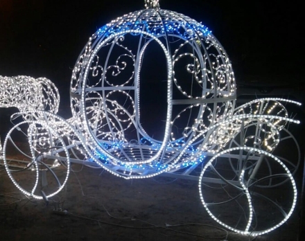 Световая фигура Карета для Золушки 02/038