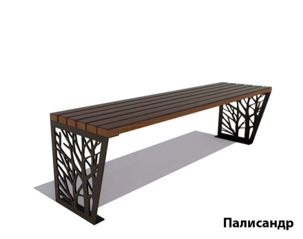 Банкетка Роща, Сосна 1,2 м