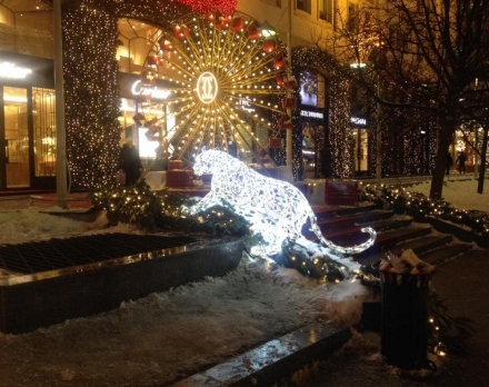 Световая фигура Пантера №1 p001