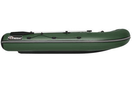 Моторная лодка ПВХ Фрегат 370 FM Light (ФМ Лайт) НДНД Про Зеленый