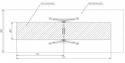 Качели Восход-1 усиленные