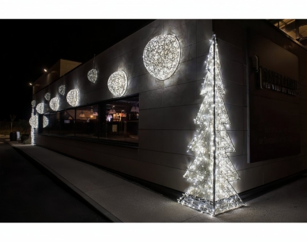 Светящаяся фигура Ёлка