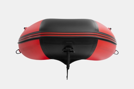 Gladiator B 330 AL LIGHT Красно-черный моторная лодка ПВХ Алюминиевый пайол