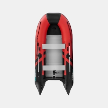 Gladiator B 330 AL LIGHT Красно-черный моторная лодка ПВХ Алюминиевый пайол