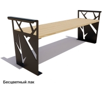 Скамейка уличная Березка, Сосна 1,2 м