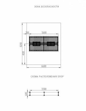 Пергола с диваном Гармония уюта-2 (без поликарбоната)
