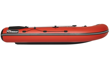 Моторная лодка ПВХ Фрегат 370 FM Light (ФМ Лайт) НДНД Про Красный