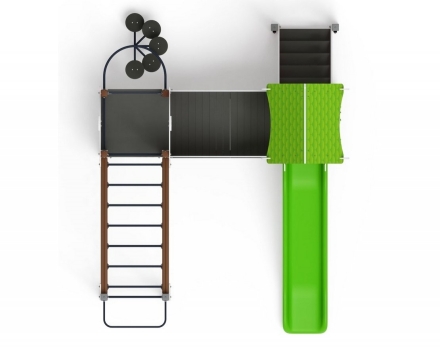 Детская игровая площадка Лукоморье ДИК 2.25.06-11 H=1200