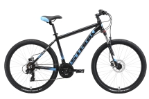 Велосипед Stark'19 Indy 26.2 HD черный/зеленый/белый 20&quot;