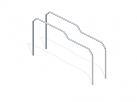 СО 5.18 Брусья с перепадом высот