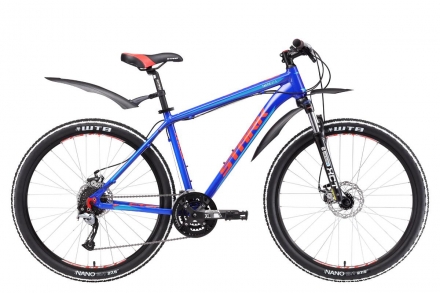 Велосипед Stark&#039;17 Tactic 27.5 D сине-красный 18&quot;