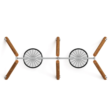 Качели (Лиственница темный) ИО 12.Р.05.05-Л.И1.01