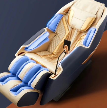 Массажное кресло iMassage Hybrid Blue/Beige