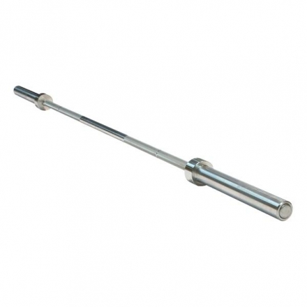 Гриф олимпийский прямой 86&quot;, до 679 кг, хромированный (класс-SILVER)